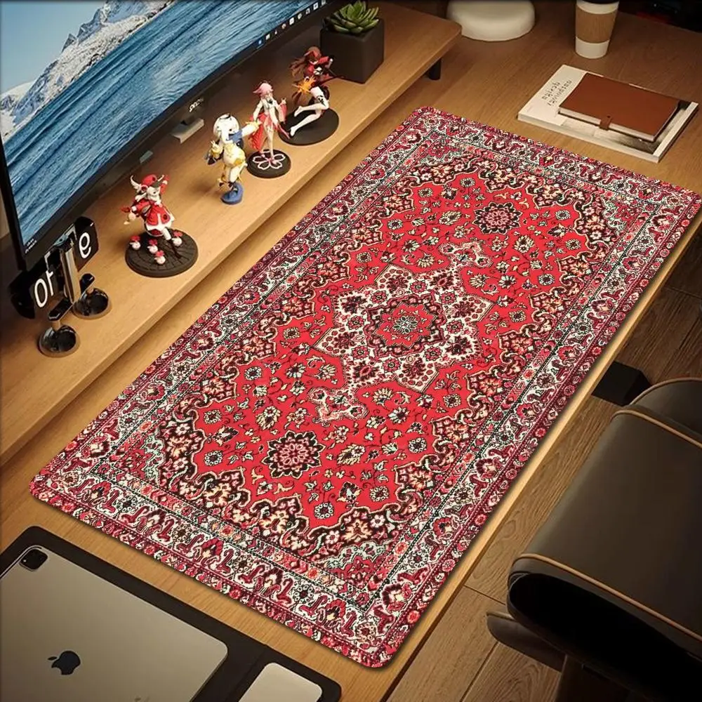 Persian Mouse Pad Large Xxl Big Office Carpet Mouse Mats Gamer Rug Desk Accessories Computer Table Pads Company Speed Extended