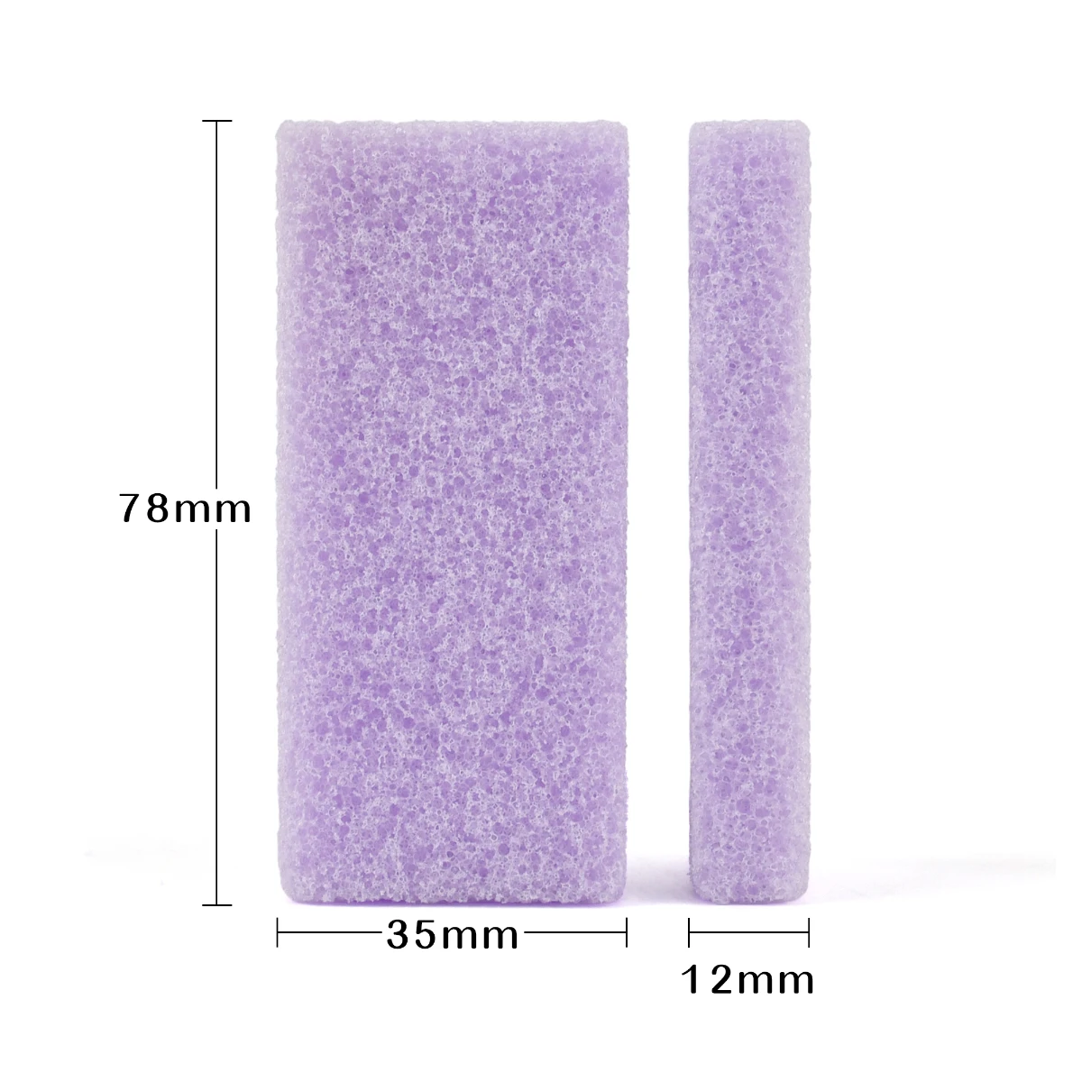 Mini tampon ponce grain moyen, outil de callosités pour soins des pieds, vente en gros, 1600 pièces
