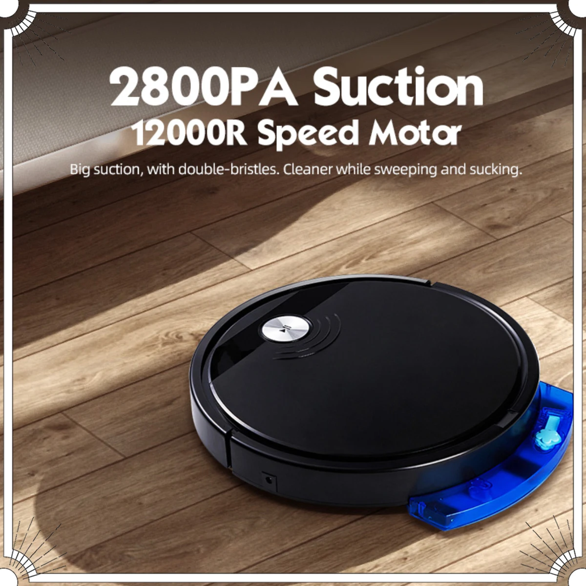 Floor Sweeper Robot Mop Vacuum Cleaner Big Suction Home Intelligent Wet and Dry Household Electric Cleaning Machine