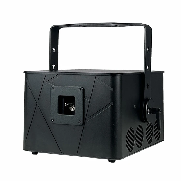 Outdoor-Laserlicht wasserdicht 10 W 15 W 20 W 3D-Animationsstrahlscanner RGB ILDA Laserprojektor DMX Weihnachtsbühnenlicht – Detail 2
