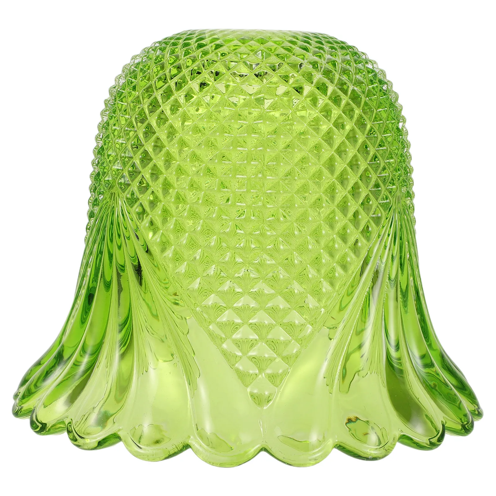Flower Shape Glass Lampshade Replacement E14 3.5cm Fitting Ceiling Light Cover Vintage Pendant Light Shade Glass Chandelier