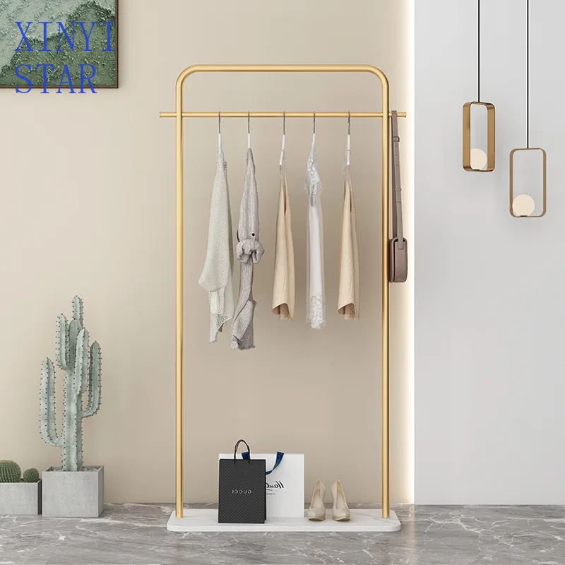 Household coat rack Light style Simple modern bedroom hanger Floor hanger