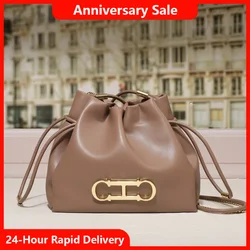 CH Casual Style Daily Ladies Small Bag Premium Sense Ladies Commuter Bag High Quality Solid Colour Design Ladies Shoulder Bag