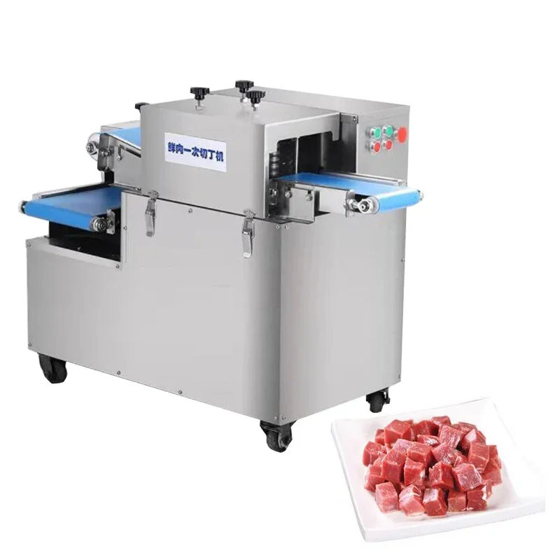 High Capacity Industrial Fresh Frozen Meat Cutter Meat Cube Cutting Machine Meat Dicer Machine For Sale