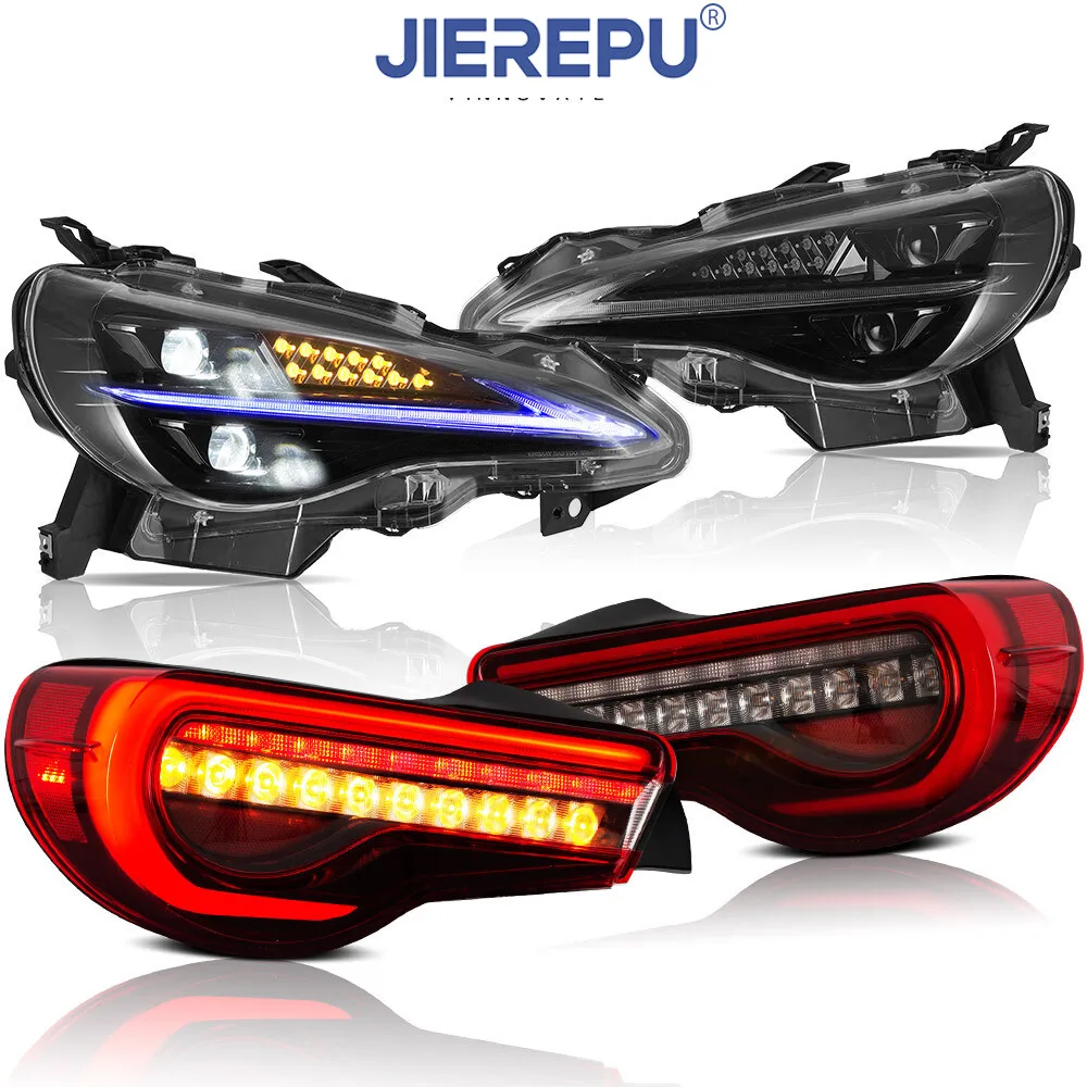 

1 пара светодиодных фар и задних фонарей указателей поворота для 12-20 Toyota 86/13-20 Subaru BRZ/Scion FR-S