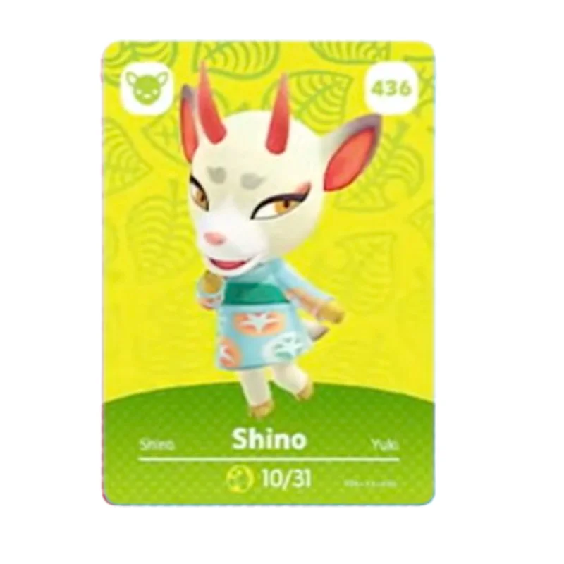 Varie carte Amiibo benvenuto Animal Crossing: New Horizons Vari set di giochi Sanrio NS Switch 3DS divertente raccogliere grandi carte NFC