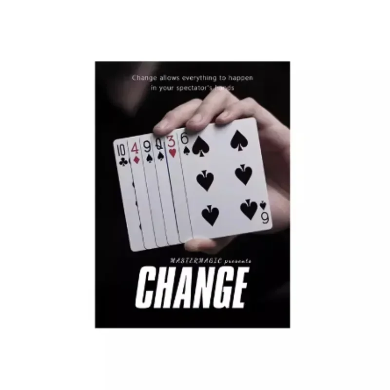 

Change By Sansminds Card Magic Tricks Close up Magic Visual Change Mentalism Magia Magicians Prop Gimmick Illusion Accessory