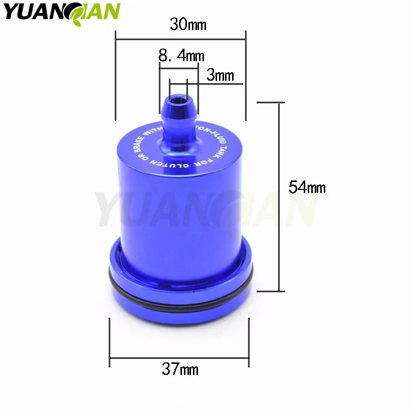 Universal Motorcycle Brake Fluid Reservoir Clutch Tank Oil Fluid Cup For 690 950 990 SX EXC XCF ADVENTURE YAMAHA FZ09