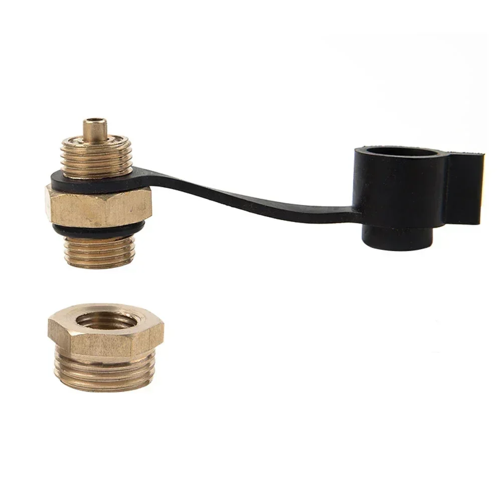 M22 To M16 Take Air Valve Universal Metal Of Truck Silver 2pc Air Tank For Air Intake Joint Truck air valve connector Car part