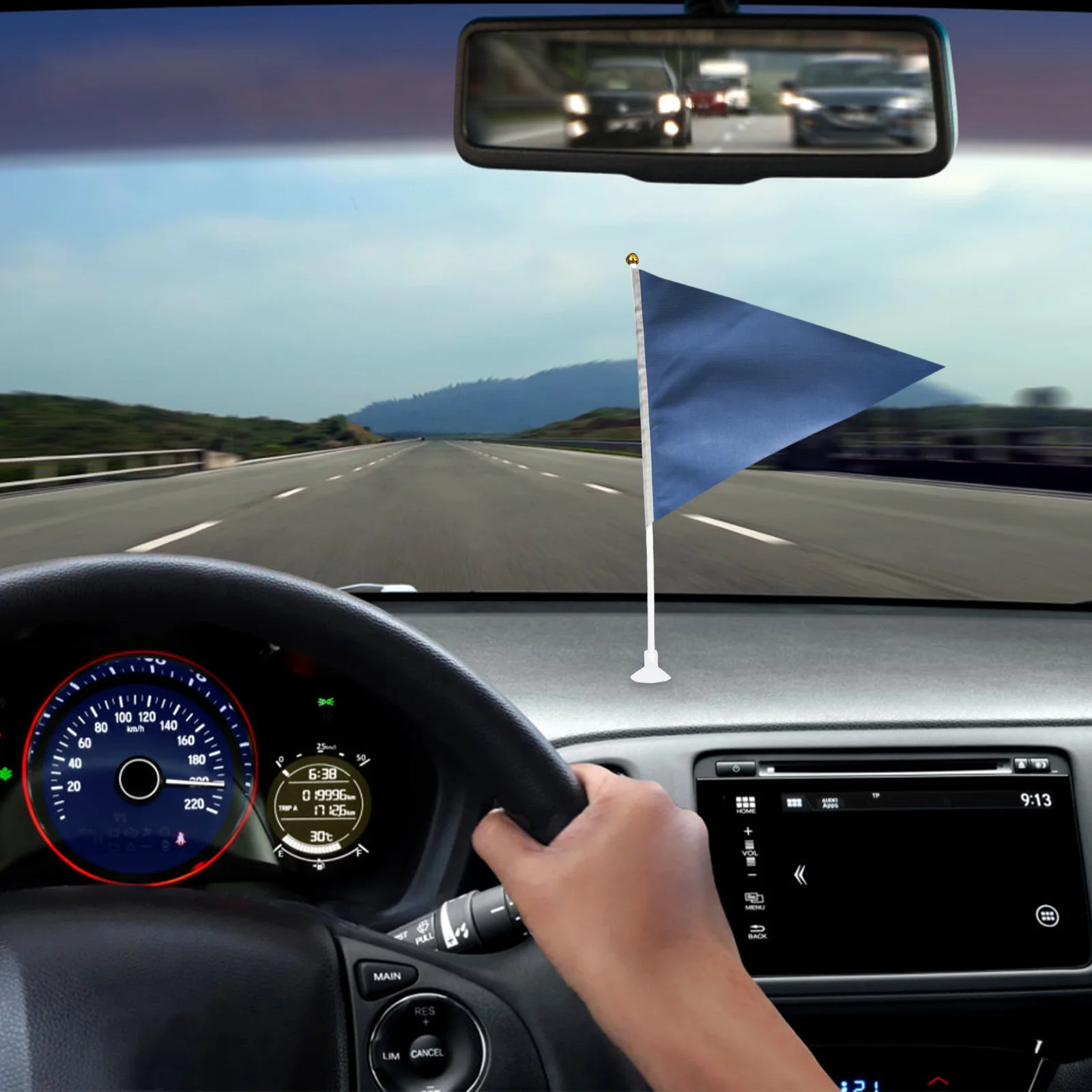 

8Pcs Flagpoles for Car Heavy-Duty Window Mount Flag Holders Suitable for Trucks and Electric Vehicles Scratch-Resistant