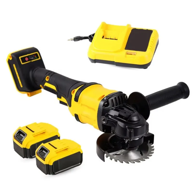 

21v Cordless New Lithium Battery Power Tool Set Torque Wrench Angle Grinder Combo Set Repair Special Tool Kit