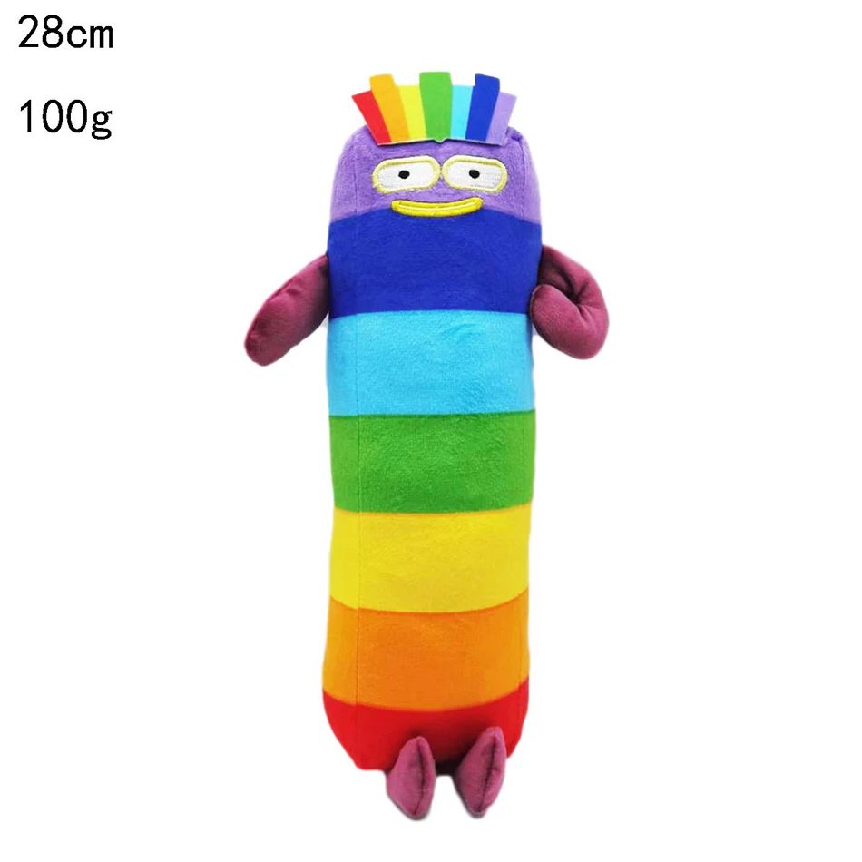 15-30cm Cartoon Number Plush Doll Toys Educational Stuffed Movie Anime Kids Early Childhood Birthday Christmas Gift