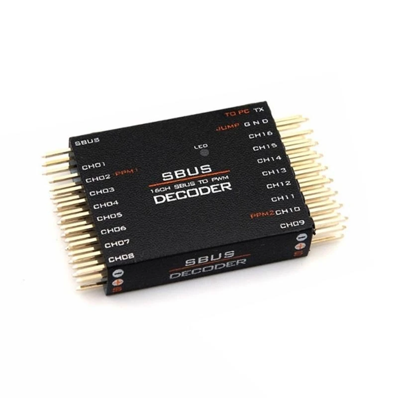 SBU's naar PWM/PPM Decoders 16 -kanaals PWM -converter voor Futaba Frsky zenders Remote Control Accessoire