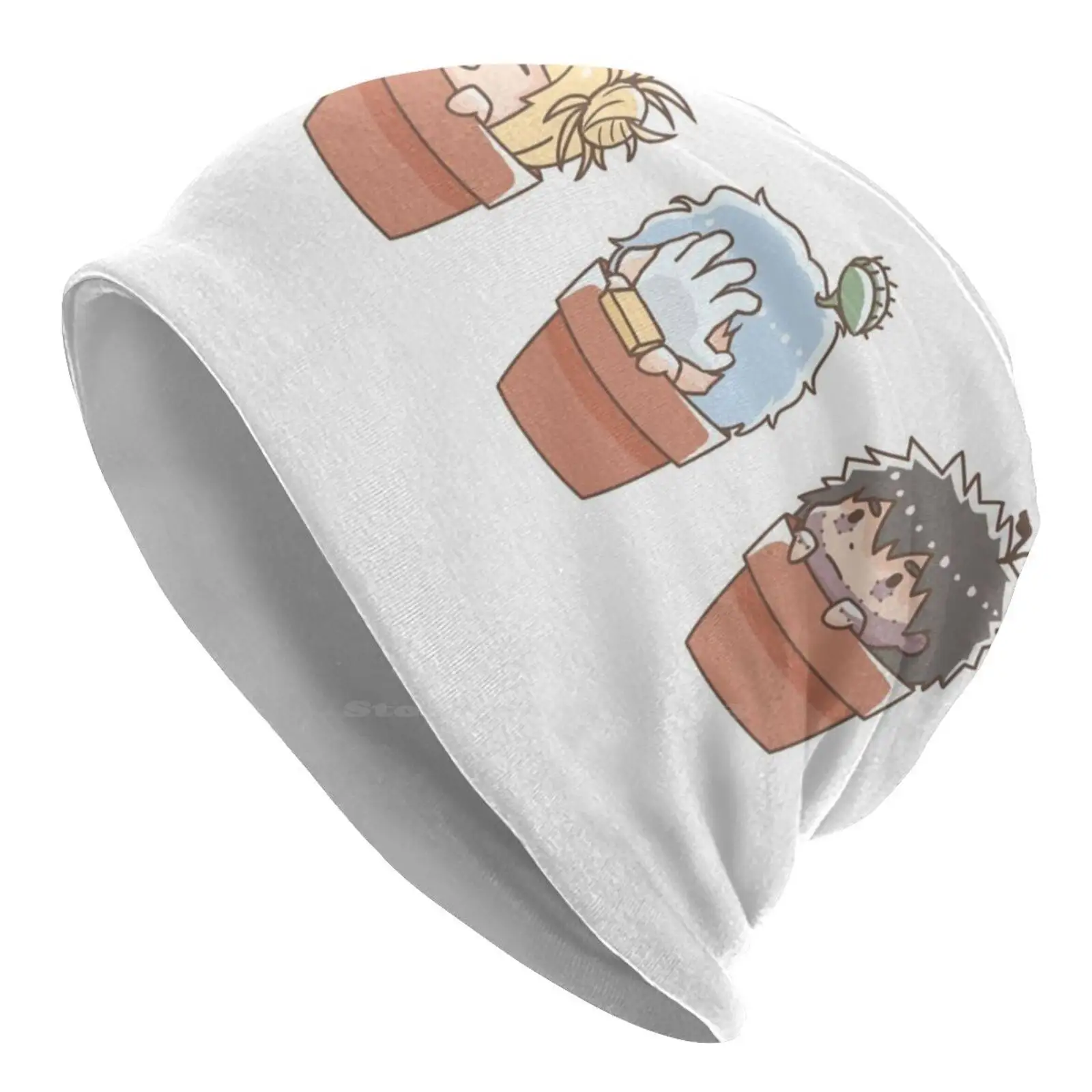 Flowers Can Have Knitted Hat Warm Beanie Outdoor Caps Bnha Mha Boku No Hero Academia Toga Himiko Himiko Toga Dabi League Of