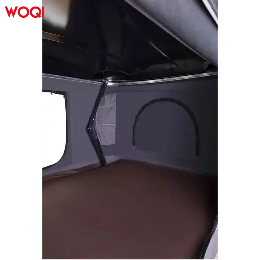 WOQI Hard Shell Durable Waterproof Wholesale Off-road SUV Fiberglass Truck Roof Top Tent With Free Gifts