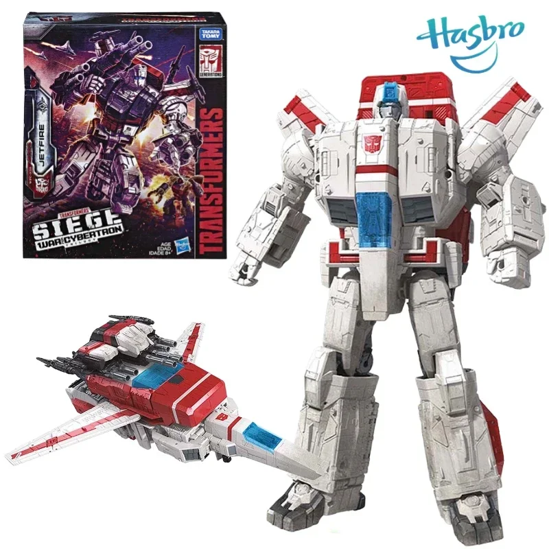 In Stock Hasbro Transformers Generations War for Cybertron Commander Wfc-S28 Jetfire Action Figure Siege Chapter 11 Inch Toys