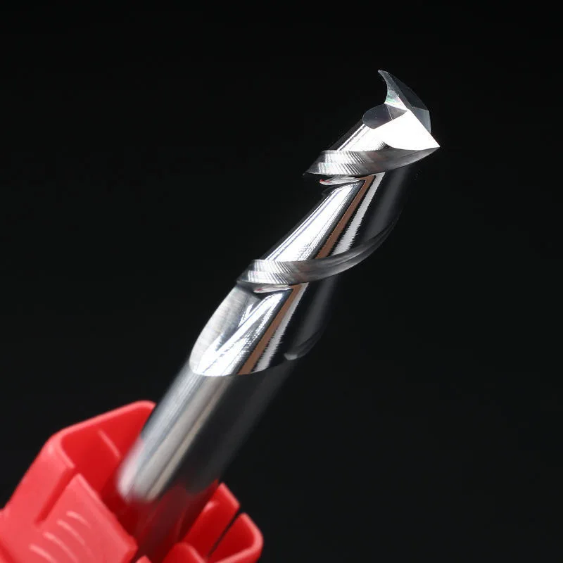 HRC55° 2 Flute 3-20mm Carbide Keyway Milling Cutting lengthen Cutter Set Aluminum Tool CNC 3mm 4mm 5mm 6mm 16mm 18mm 20mm