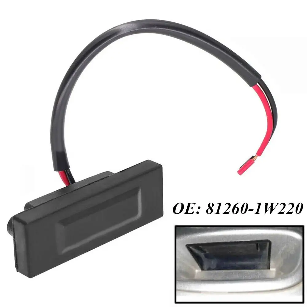 812601 Botón de interruptor de liberación de maletero de maletero trasero de coche W220 para Kia Morning Picanto Pikanto Pride 2011 2012 2013 2014 2015