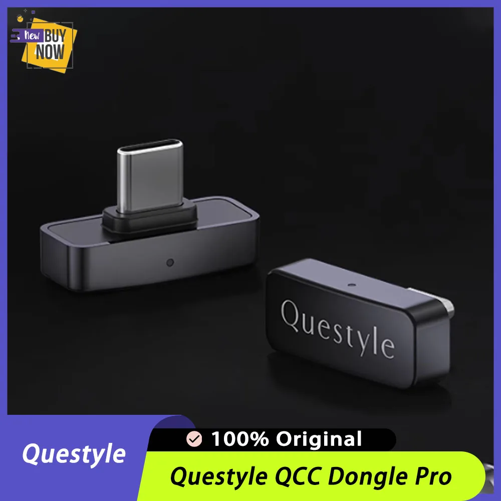Questyle QCC Dongle Pro LDAC sans perte prend en charge le son Snapdragon Bluetooth 5.4 avec émetteur AptX Dongle Pro profiter des cadeaux LDAC