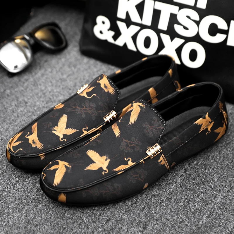 

YRZL Mens Loafers Big Size 46 PU Leather Slip On Casual Shoes Anti Slip Driving Walking Shoes Breathable Comfort Soft Sole Men