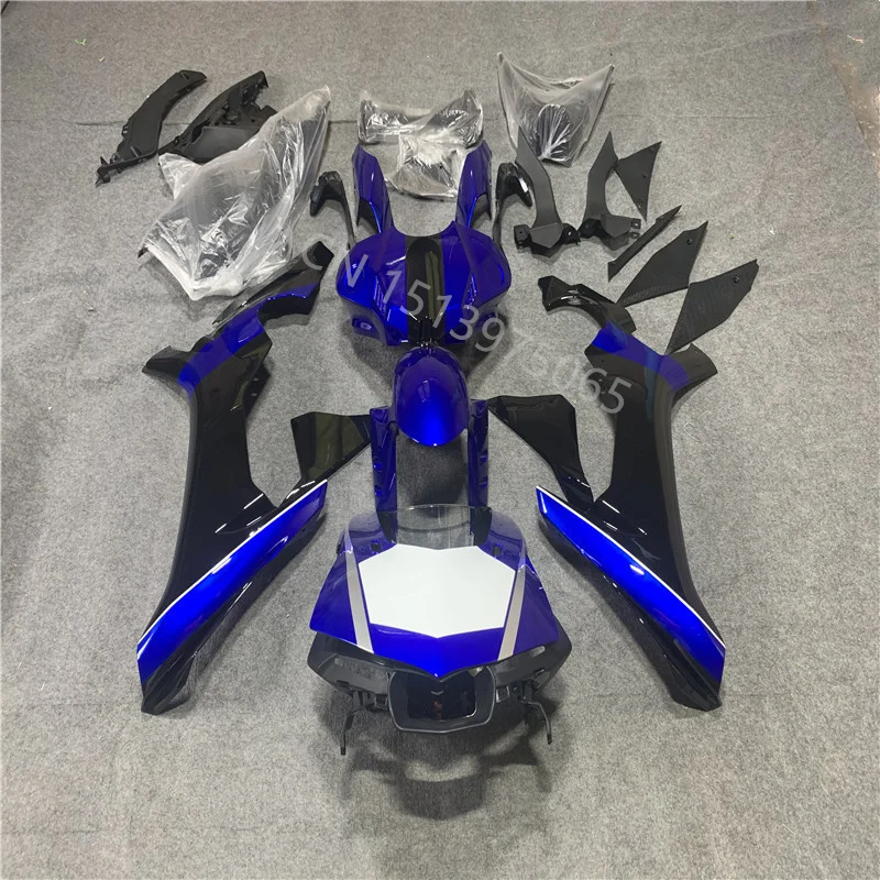 Injection molding  blue black motorcycle Fairing kit fit for YAMAHA YZFR1 2015 - 2019 YZF1000 R1 15 16 17 18 19  Fairing