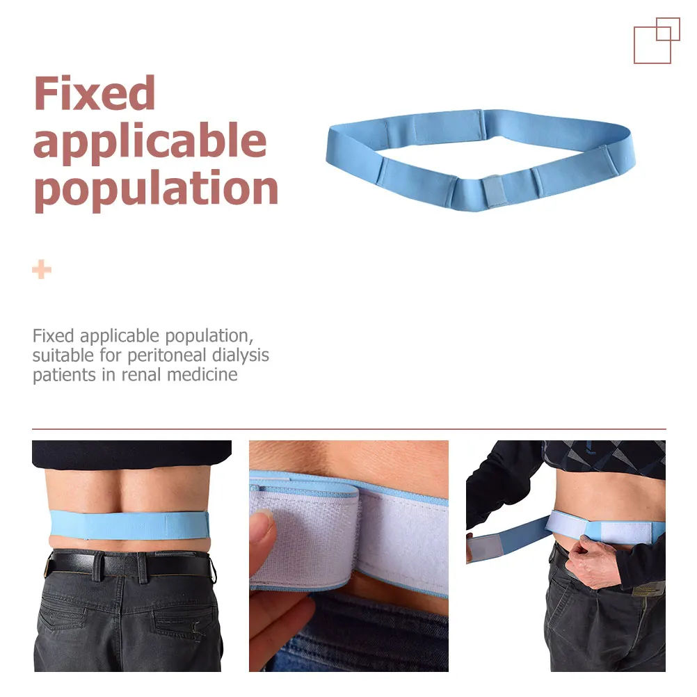 

Peritoneal Dialysis Tube Feeding Belt Breathable Strap Abdominal Catheter Drain Duct Tape Elastic Fixation