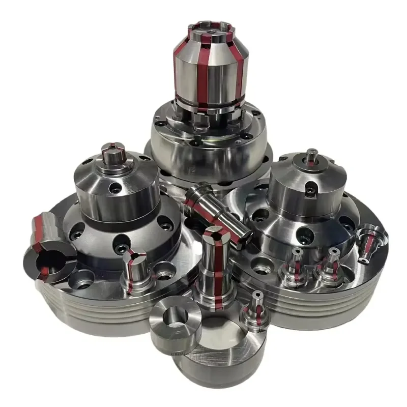 High Performance T212 Series Vulcanized Rubber Expansion Chuck Fixture CNC Expanding Mandrel Fixture for Internal Bore