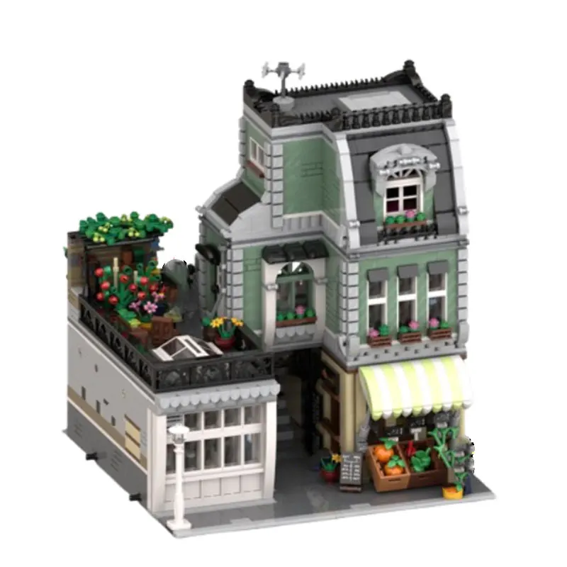 スポット MOC-59472 3627ピース 城 小型粒子組み立てブロック 知育玩具 モデル ギフトセット 装飾品