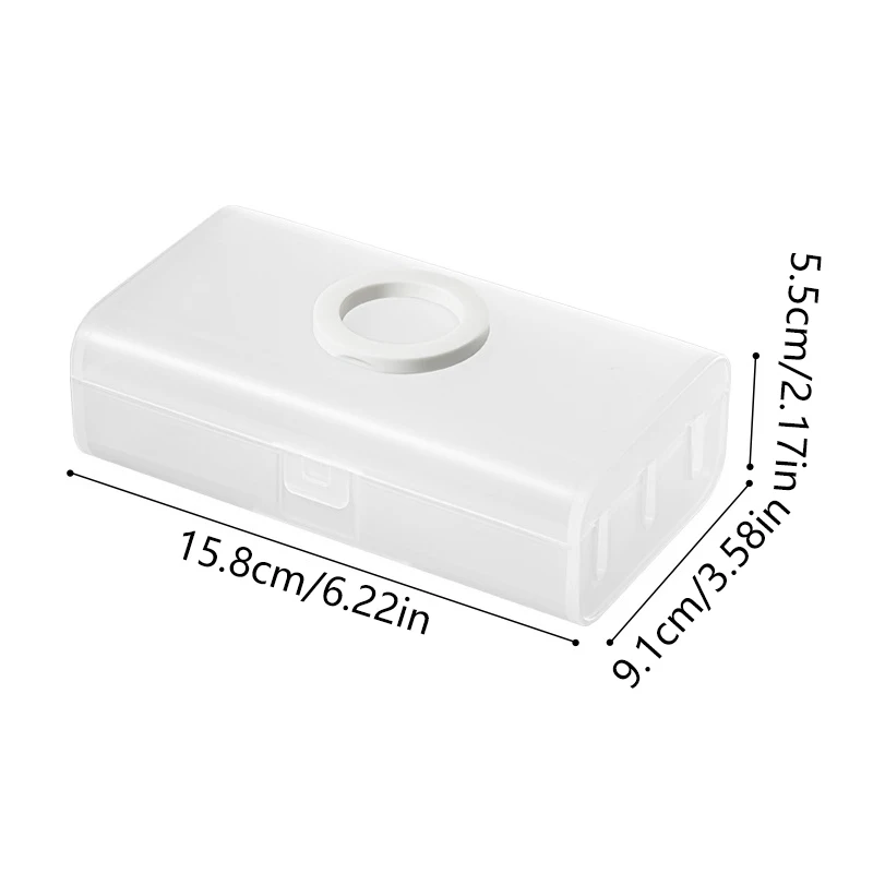 Multifunctional Large Capacity Data Cable Storage Box Travel Storage Device