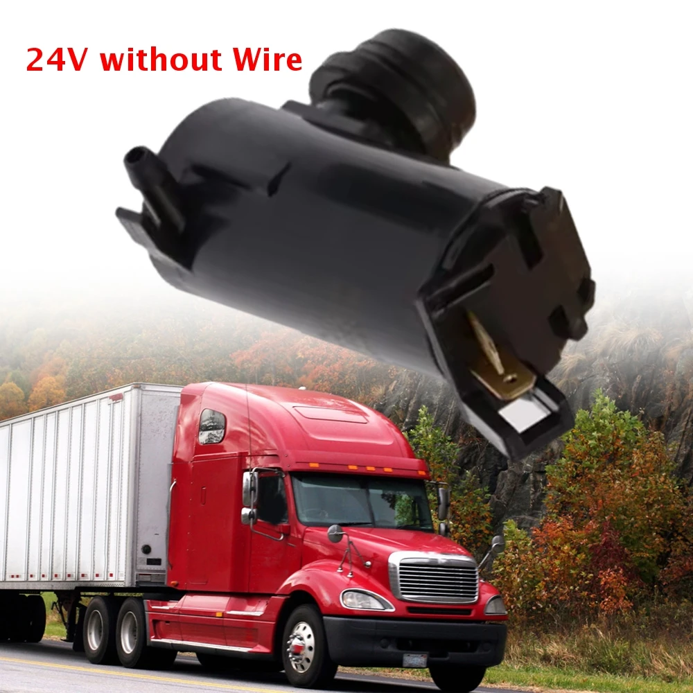 

Universal Vehicle Windscreen Cleaning Tank Motor 24 V Windshield Washer Pump Windshield Wiper Washer Pump Jet Motor 2 pins