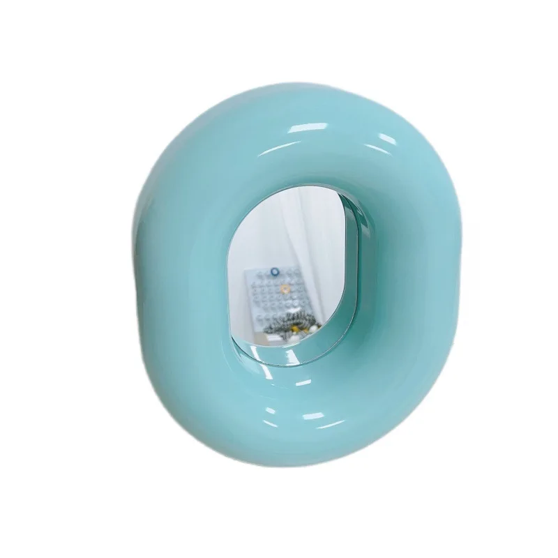 

Desktop dressing table mirror Internet celebrity girl heart home desktop wall decoration dressing mirror