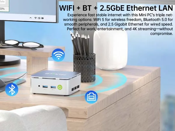 GMKtec G10 Ryzen 5 3500U كمبيوتر صغير ويندوز 11 DDR4 16GB/32GB 512GB Nvme SSD WIFI5 BT5.0 سطح المكتب كمبيوتر صغير مكتب ألعاب الكمبيوتر