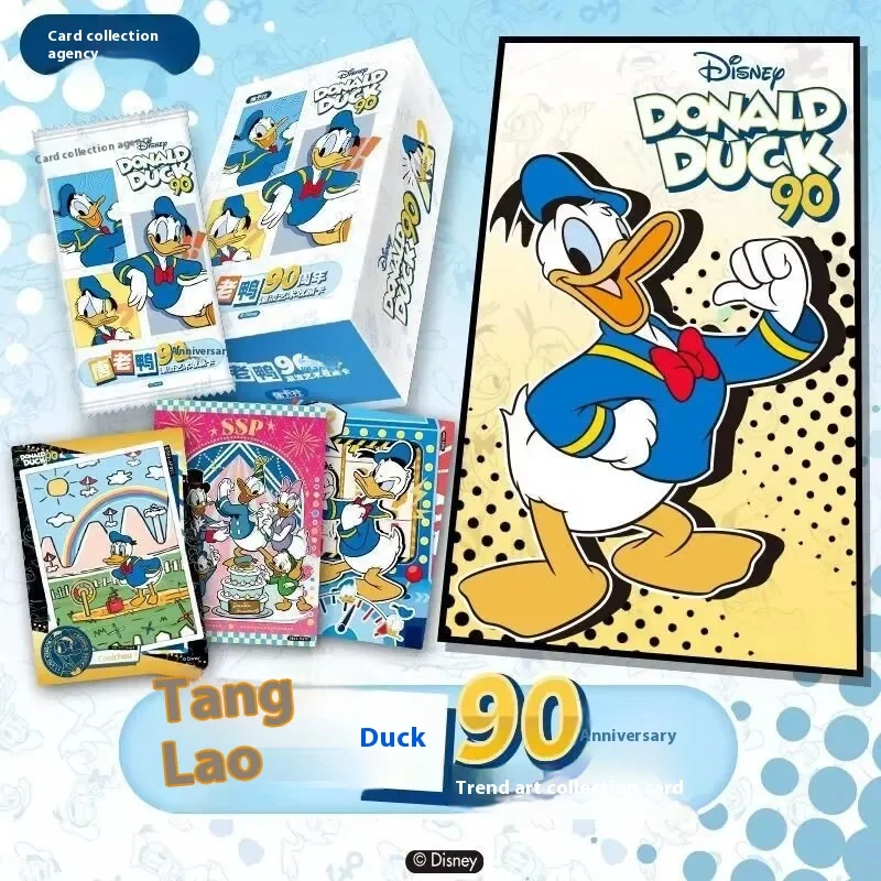 Card Fun Disney Don Donald Fauntleroy Duck Anniversary Fun Film Cards Anime Peripherals Rare Ssp Ur Mysterious Collectible Card