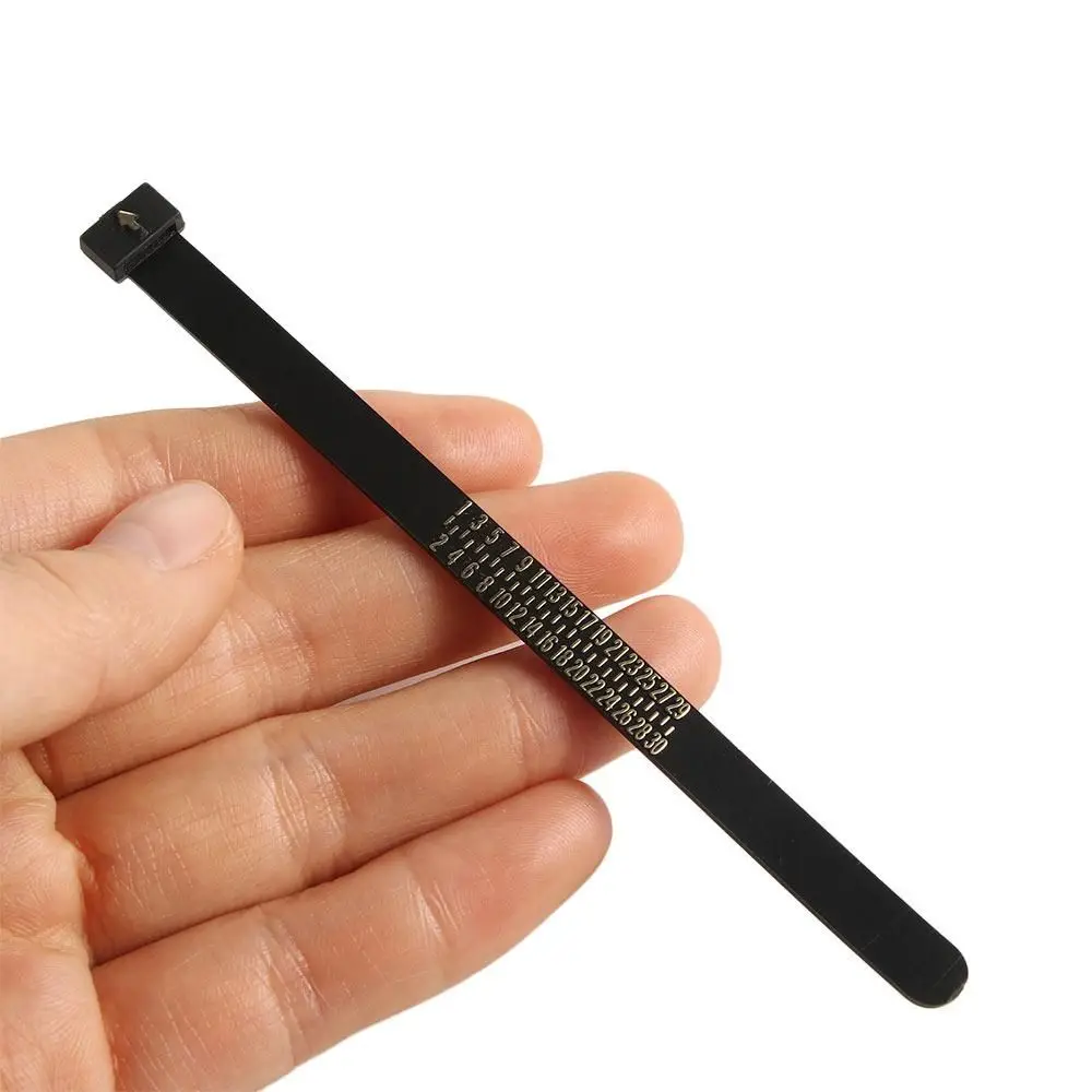 

Helpful Professional HK JP Soft Ruler US UK EU Ring Measurement For Wedding Band Measure Gauge Jewelry Tools Ring Sizer