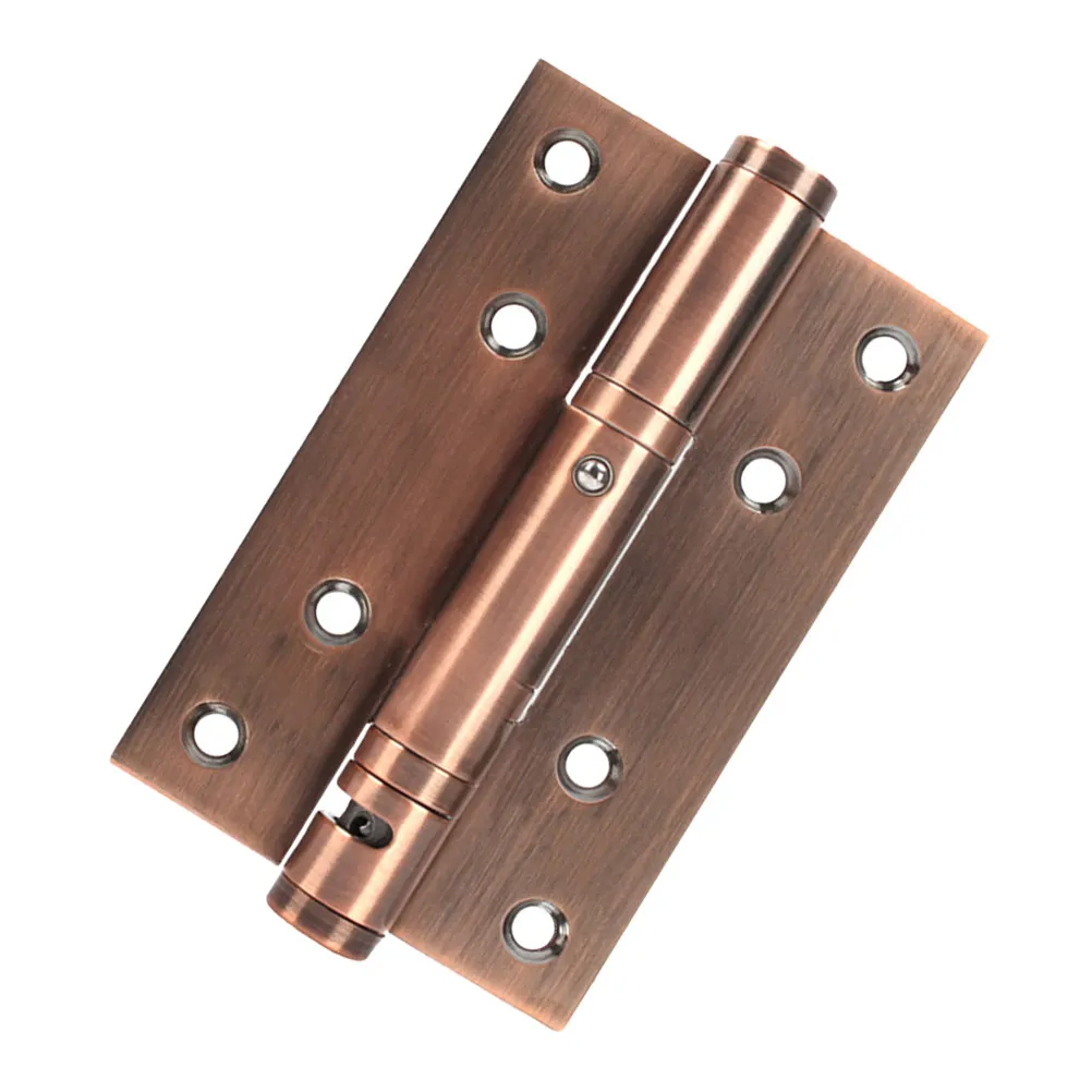 

1 шт. Автоматическая самозакрывающаяся пружинная дверная петля из нержавеющей стали, красная, усиленная, для коридоров, котлов, квартир, лестниц