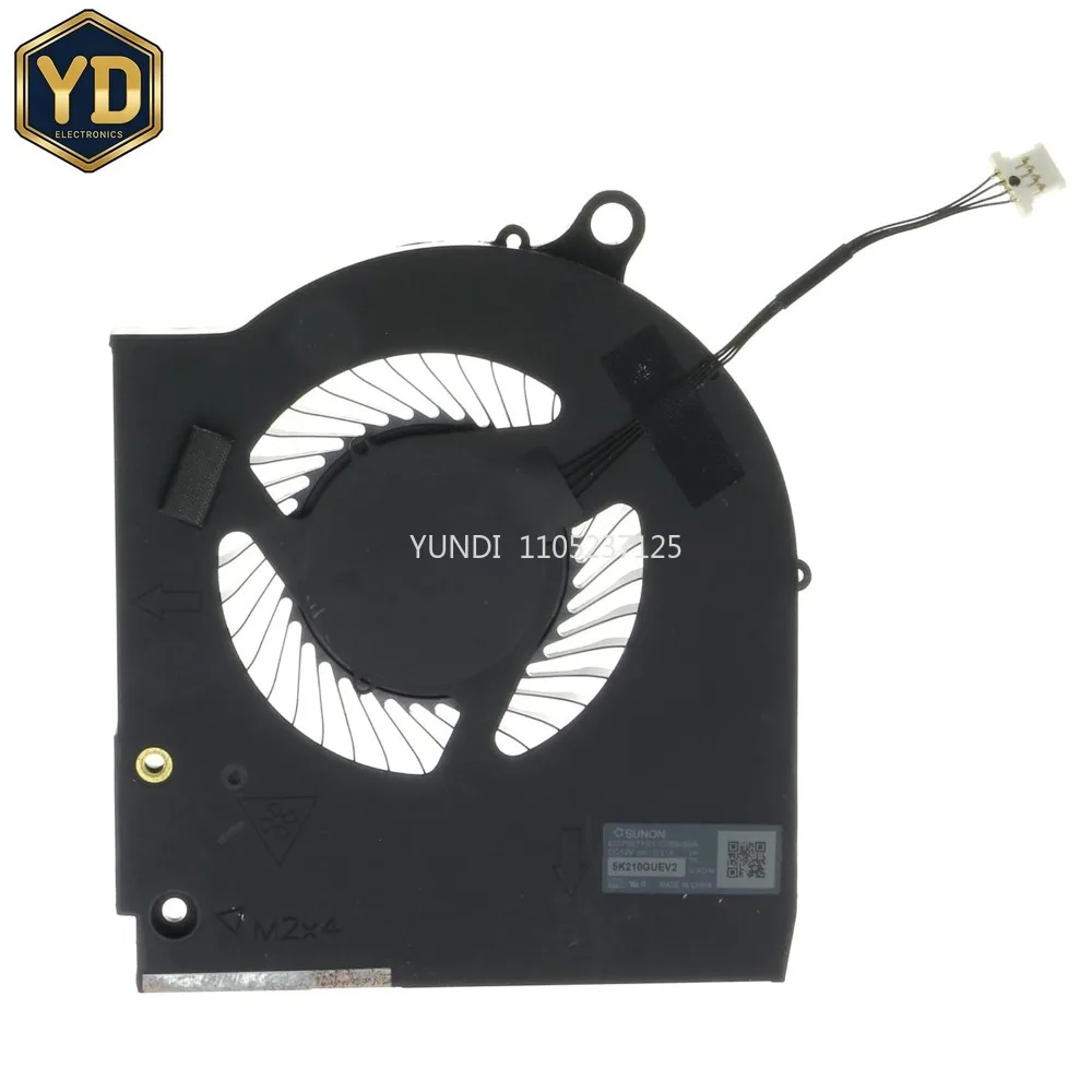 YD New CPU GPU Cooling Fan For DELL Alienware M15 Ryzen R5 R6 R7 2021 EG75071S1-C50-S9A EG75071S1-C60-S9A 06HH2 DC 12V