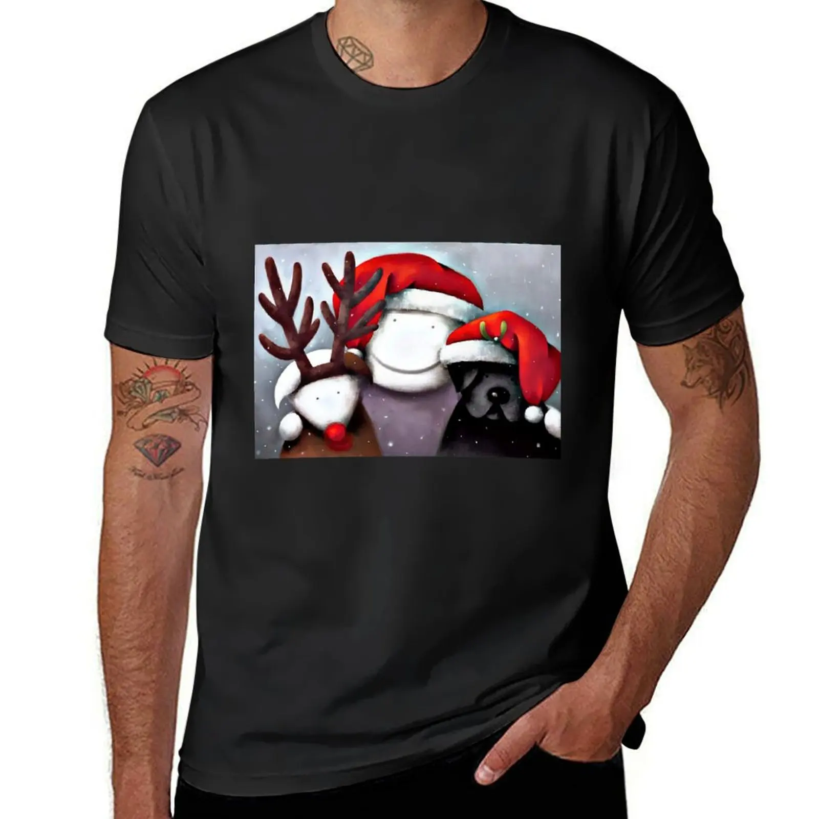 

Doug Hyde T-Shirt oversized t shirt tees anime stuff t shirts for men cotton