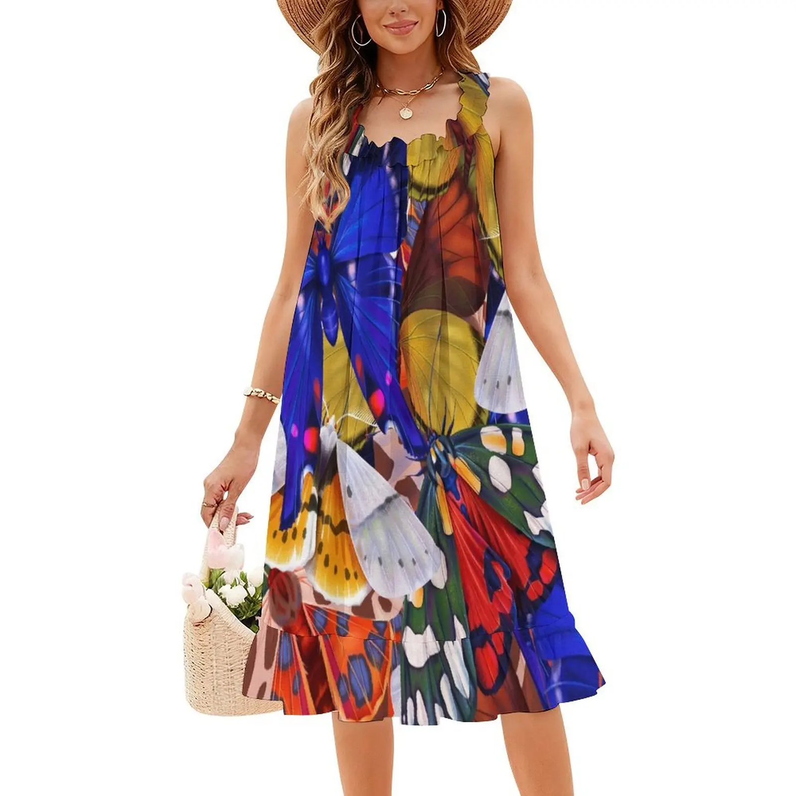 فستان هيب هوب نسائي من Pile Up، فستان مطبوع عليه رسومات جرافيكية للحفلات والنوادي، تصميم فني للتصوير الفوتوغرافي، فستان الحياة البرية