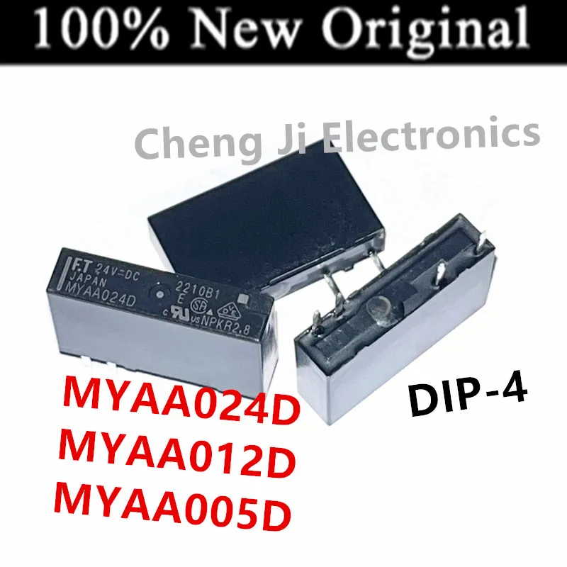 5-10PCS/Lot   FTR-MYAA005D 、FTR-MYAA012D 、FTR-MYAA024D  DIP-4  New original universal power relay   MYAA005D 、MYAA024D 、MYAA012D