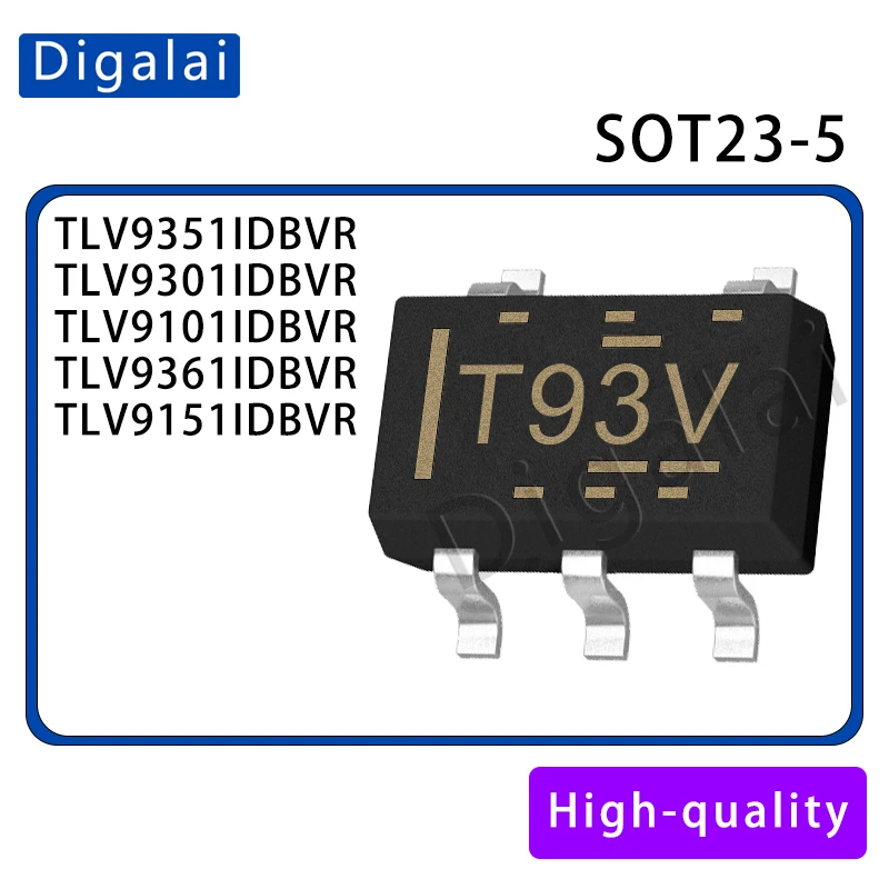 

TLV9301/9101/9151/9351/9361IDBVR SOT-23-5 Op Amp Industrial -40~125°C Low-Power/Precision/Low-Noise/High-Speed RRIO In stock
