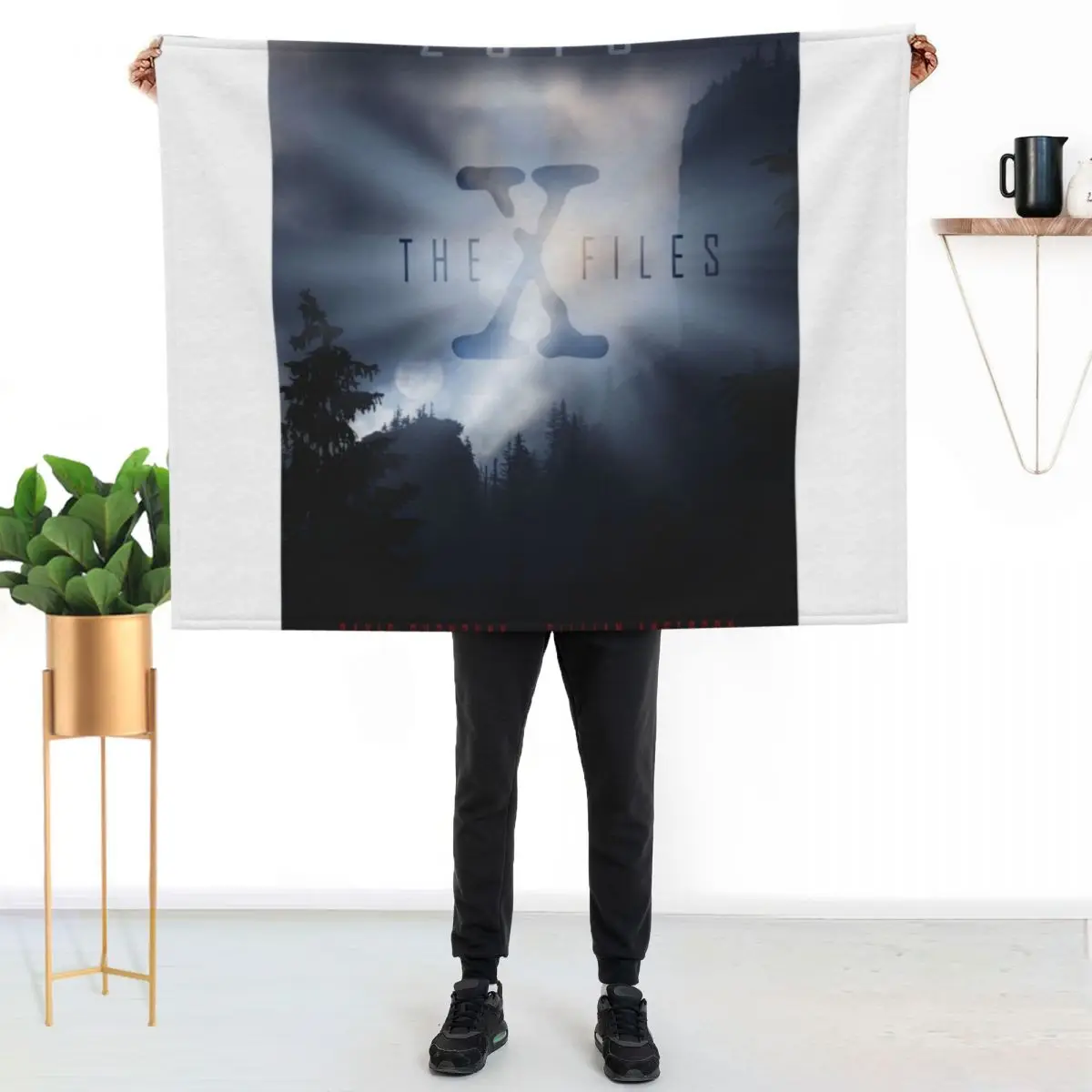 The X-Files S11 poster Throw Blanket Luxury Throw Thins Soft Plaid bed plaid warm winter Giant Sofa Blankets