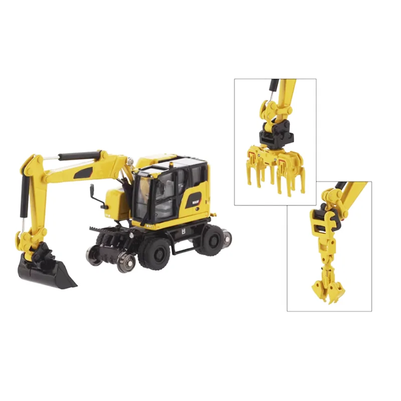 Diecast 1:87 Scale Alloy M323F Multi Functional Excavator Model Simulation Toy Collection Gift Static Display 85612