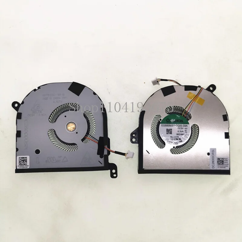 Вентилятор охлаждения процессора для графического процессора Dell XPS 15 9500 Precision 5550 0DJH35 009RK6