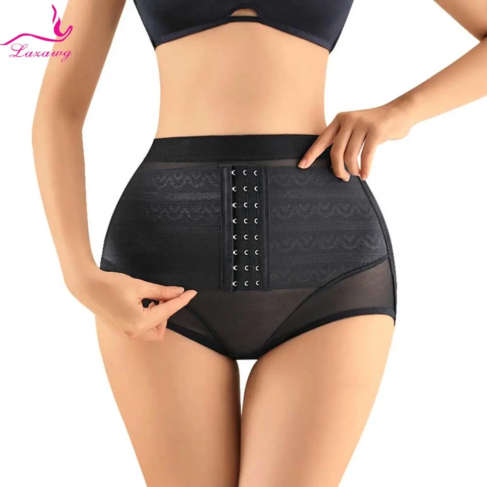 LAZAWG Shapewear for Women High Waisted Briefs Tummy Control Panties Seamless Slimming Panty Thigh Sexy Underwear Body Shaper