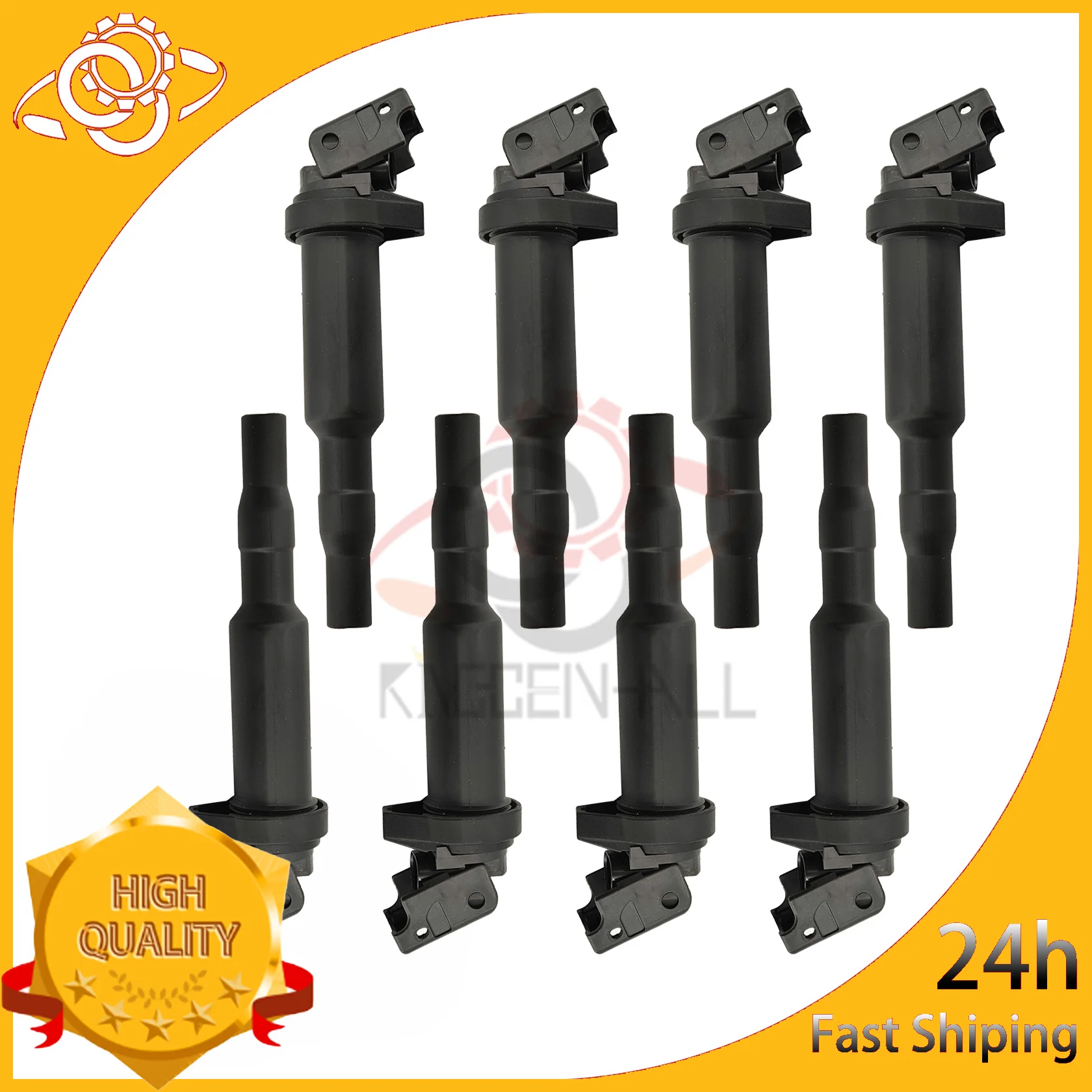 

6psc Ignition Coil for BMW E90 E91 E60 E61 325i 330i 330xi 525i 525xi 530i 530xi 12137548553 12137594936 12137562744