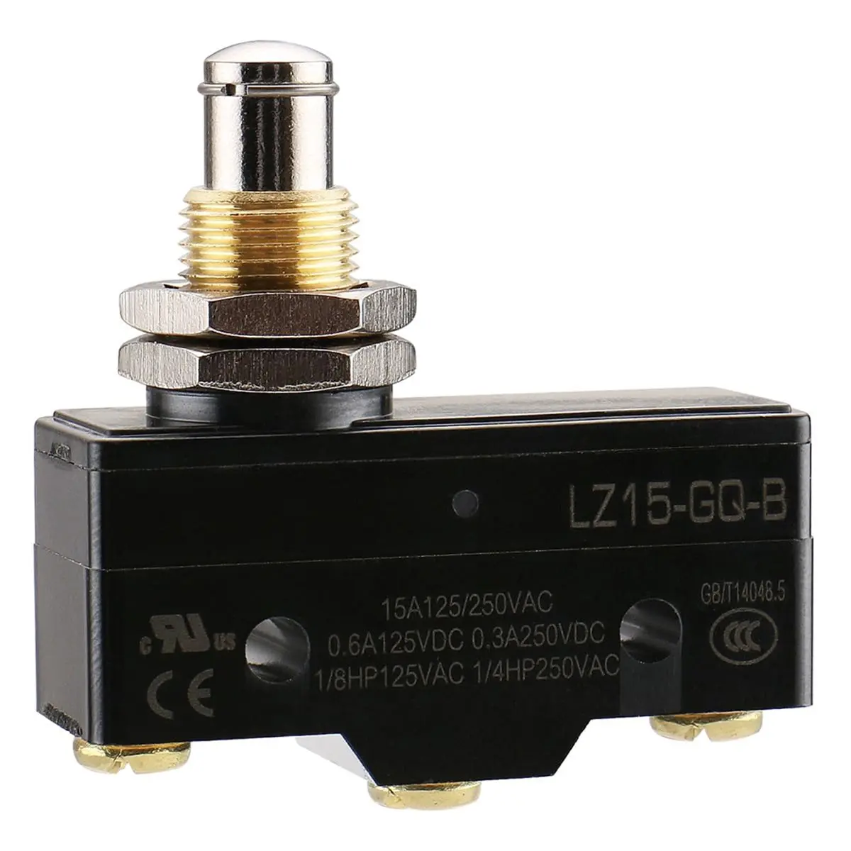 DT35BG LZ15--B (Z-15GQ-B) Universal Purpose Basic Switch, Panel Mount Plunger Micro Switch