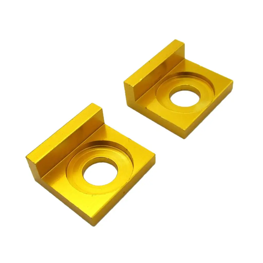 CNC Chain Adjuster Tensioner Block 15mm Aluminum for 125cc Dirtbike Pit Pro Quad Trail Bikes
