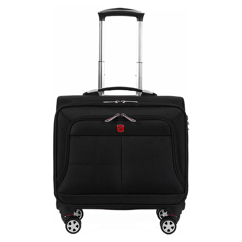 2024 Waterproof and Wear-resistant Carry-on Suitcase Suitcase Lockbox Business Spinner Wheel Oxford Cloth Portable