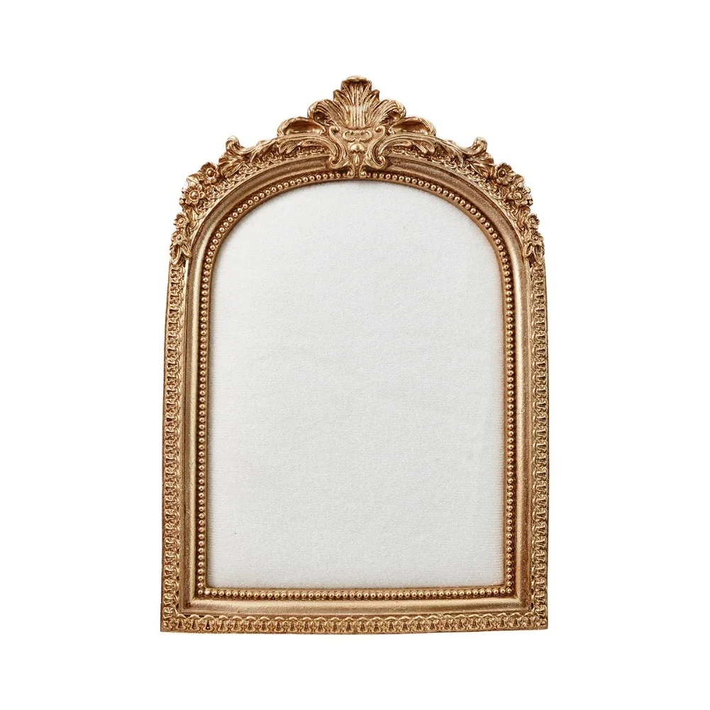 

Gold Gold Jewelry Display Decorative Jewelry Organizer Stand Decorative Shelf Resin Jewelry Frame Intricate Carvings