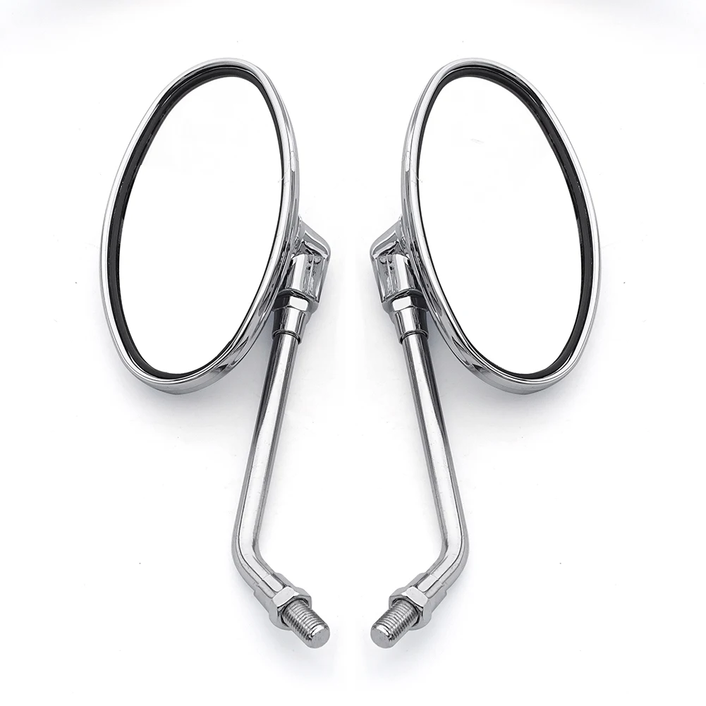 Motorcycle Mirrors Universal 8mm Adjustable ABS For Honda Street Bike Scooter E-bike Side Mirror Motorcycle Accessories